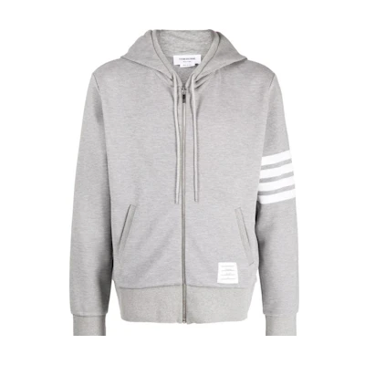 Thom Browne Multicolor Zip Hoodie Jacket - Gray MJT329A-08138-055