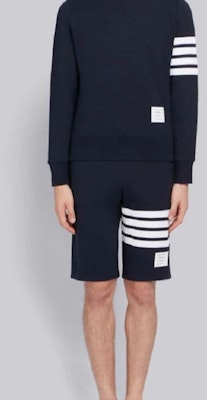 汤姆·布朗 海军蓝经典条纹休闲短裤 男女同款系列 MJQ012H-00535-461 Sizing 汤姆·布朗 海军蓝经典条纹休闲短裤 男女同款系列 MJQ012H-00535-461