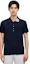 Cheap Thom Browne Polo Shirt Navy Garis Ribbed untuk Musim Panas. MJP116A-07063-415