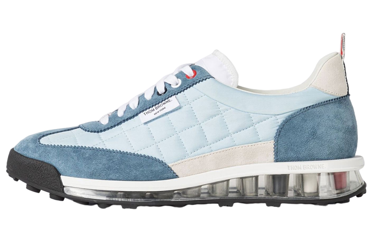 Buy Thom Browne Sepatu Sneaker Rendah Nilon Quilted 'Biru' MFD239BF0241480