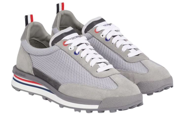 Order 톰브라운 그레이 나일론 테크 스니커즈 MFD180C06552055