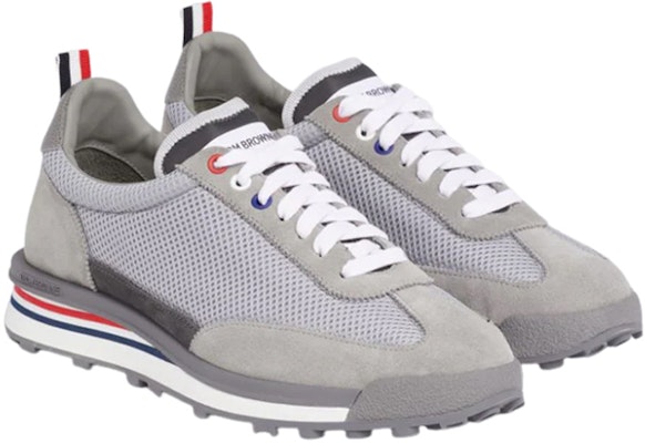 톰브라운 그레이 나일론 테크 스니커즈 MFD180C06552055 Order 톰브라운 그레이 나일론 테크 스니커즈 MFD180C06552055