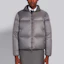 Lookbook Thom Browne 尼龙拉链宽松版夹克 - 中灰色 MJD078X-05411-035