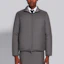 Purchase Thom Browne 尼龙拉链宽松版夹克 - 中灰色 MJD078X-05411-035