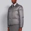 Sizing Thom Browne 尼龙拉链宽松版夹克 - 中灰色 MJD078X-05411-035