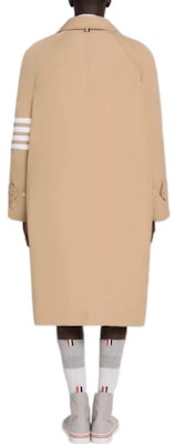 Thom Browne Olive Series 4-Stripe Single-Breasted Long Coat Unisex. MOD079X-07259-250 Shop Thom Browne Olive Series 4-Stripe Single-Breasted Long Coat Unisex. MOD079X-07259-250