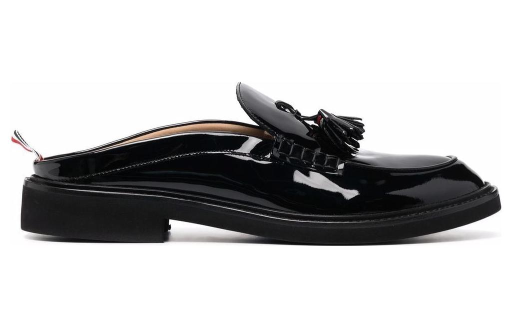 Thom Browne Patent Leather Mules 'Black Tassel' 圖 2