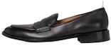 Buy Thom Browne Kasut Loafer Kulit Anak Lembu 'Hitam' MFL076A05584001
