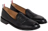 Order Thom Browne Kasut Loafer Kulit Anak Lembu 'Hitam' MFL076A05584001