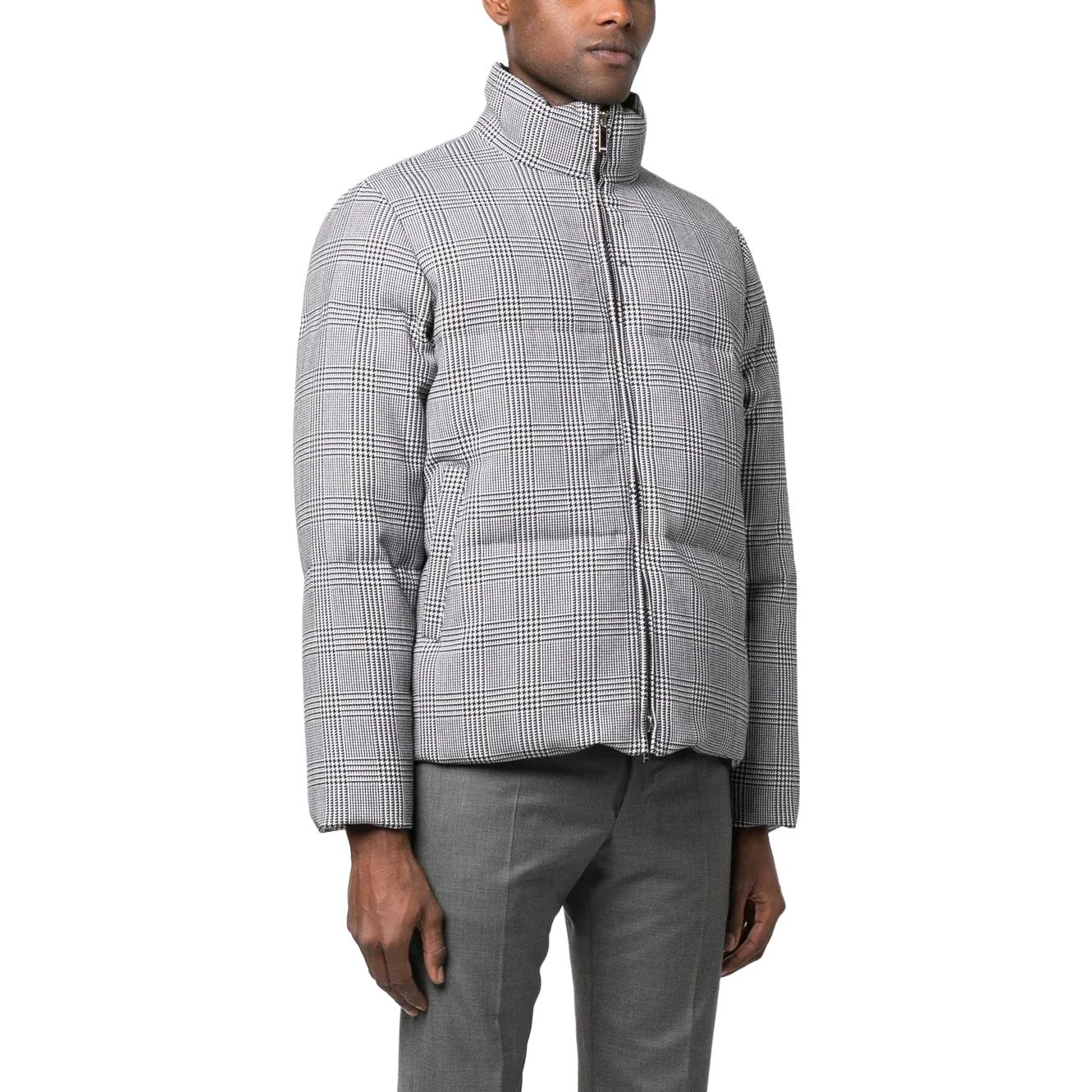 Details for Thom Browne 黑色长袖双面拉链夹克 MJD091X-F0338-980