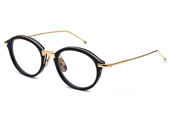 THOM BROWNE Kacamata Fashion Bulat Frame Oval Stylish TB011 Details for THOM BROWNE Kacamata Fashion Bulat Frame Oval Stylish TB011