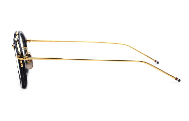 Sizing THOM BROWNE Kacamata Fashion Bulat Frame Oval Stylish TB011