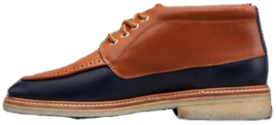 Thom Browne Round Toe Lace-Up Ankle Boots 'Brown' MFD246BL0044275 Buy Thom Browne Round Toe Lace-Up Ankle Boots 'Brown' MFD246BL0044275