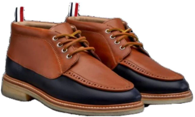 Botas Tobilleras Cordones Punta Redonda Thom Browne 'Marrón' MFD246BL0044275 Lookbook Botas Tobilleras Cordones Punta Redonda Thom Browne 'Marrón' MFD246BL0044275