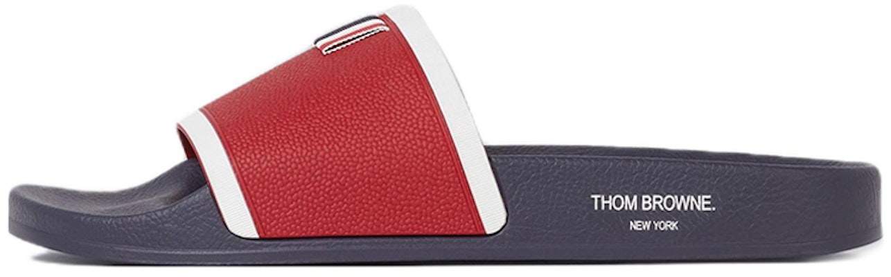 Thom Browne Rubber Flip Flop 'Red' MFL054A05690960 Buy Thom Browne Rubber Flip Flop 'Red' MFL054A05690960