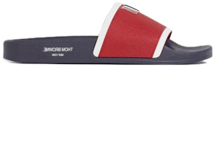 Order THOM BROWNE 橡膠 露腳趾 時尚拖鞋 男款 紅色