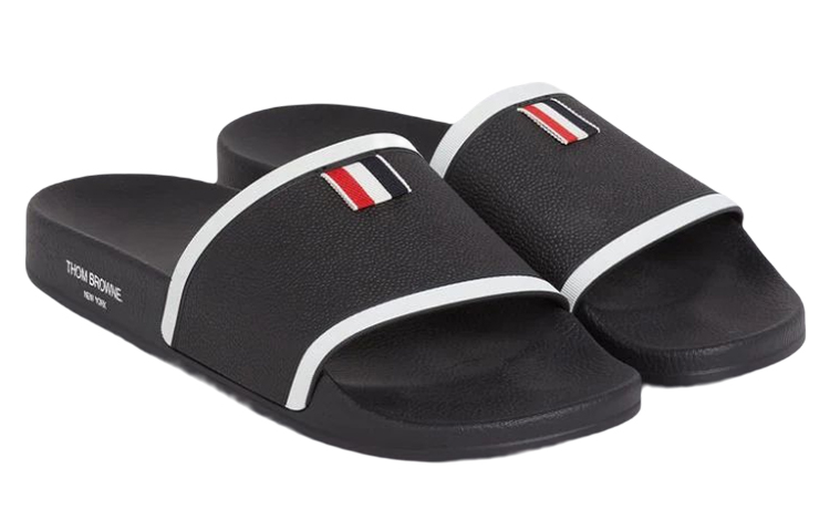 Order 汤姆布朗 黑色橡胶拖鞋 MFL054A05690001