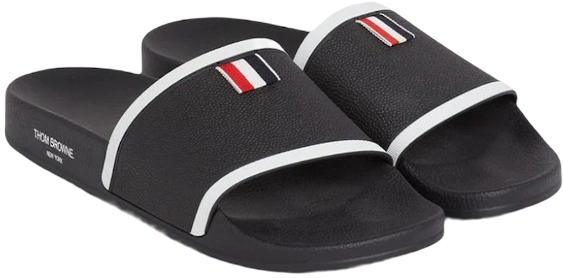 Thom Browne Sandal Kolam Karet 'Hitam' MFL054A05690001 Order Thom Browne Sandal Kolam Karet 'Hitam' MFL054A05690001