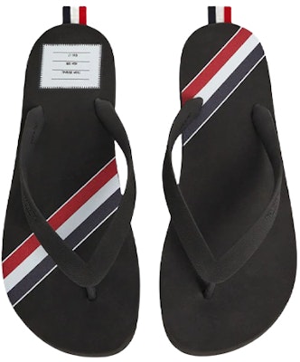 Thom Browne Sandalias de Goma 'Rayas Negras' MFL071A05690001 Lookbook Thom Browne Sandalias de Goma 'Rayas Negras' MFL071A05690001