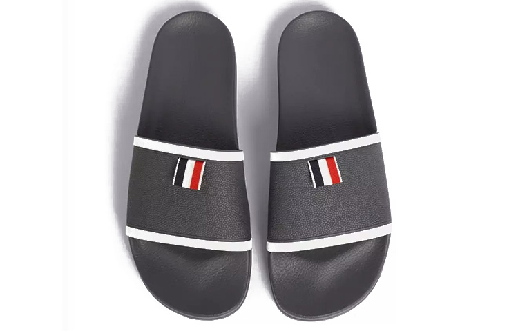 Thom Browne Rubber Slide 'Dark Grey' 圖 3