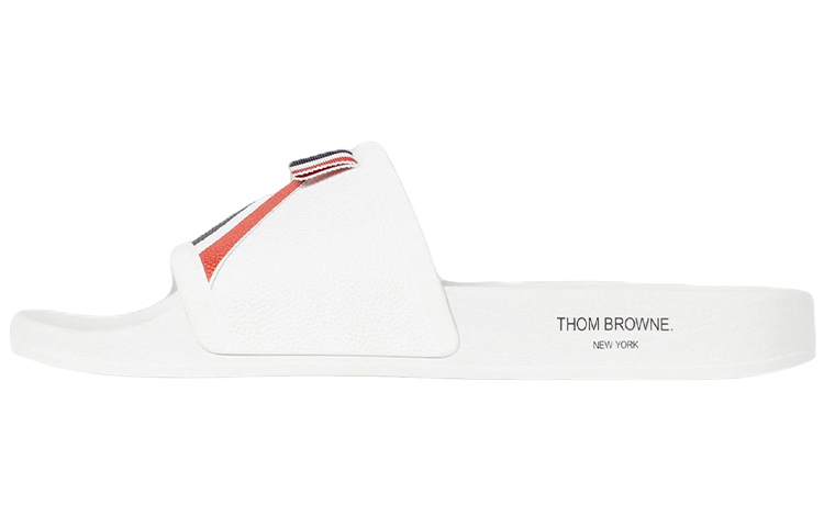 Thom Browne Rubber Slide 'White Fashion' MFL054I05690100