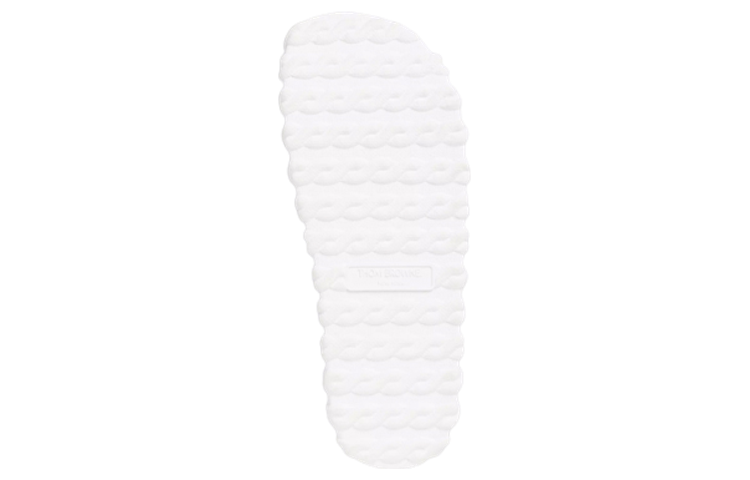 Thom Browne Rubber Slides 'Blue White' 圖 4