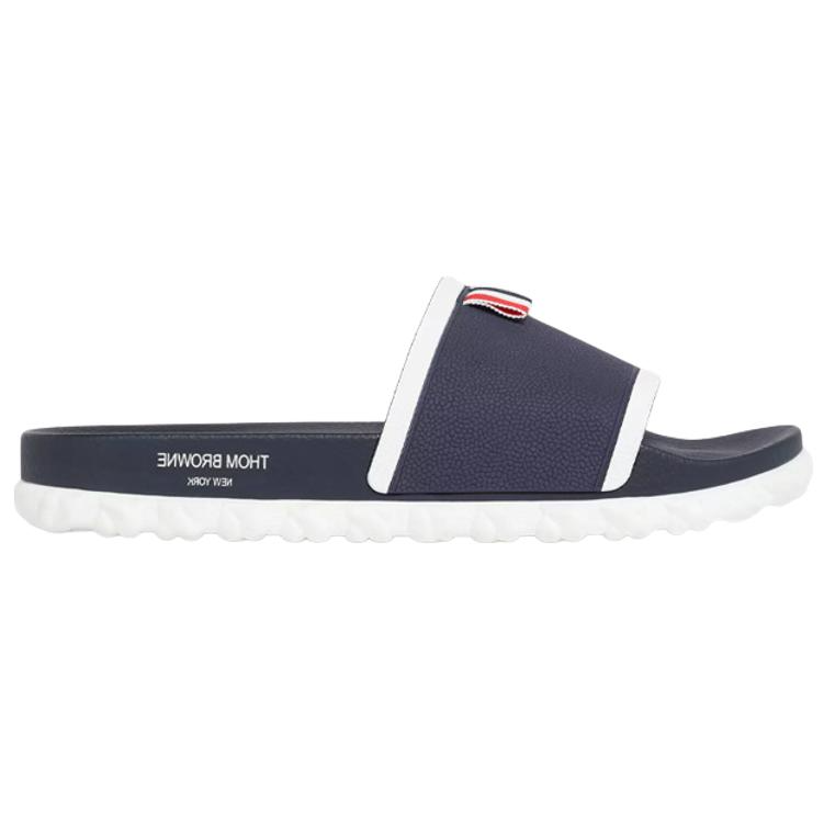 Thom Browne Rubber Slides 'Blue White' 圖 5