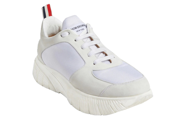 Thom Browne Rubber Sole RNNR 'White' 圖 3
