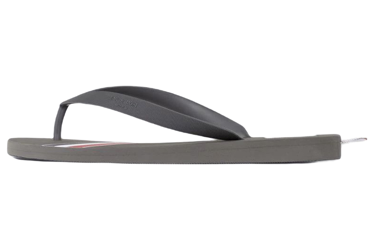 Thom Browne Rubber Stripe Flip-Flops 'Grey' MFL071A05690035