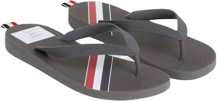 Chanclas Thom Browne con Raya de Goma 'Gris' MFL071A05690035 Order Chanclas Thom Browne con Raya de Goma 'Gris' MFL071A05690035