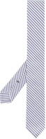 THOM BROWNE Seersucker Striped Tie Blue Fashion Accessory MNL001A00572415 THOM BROWNE Seersucker Striped Tie Blue Fashion Accessory MNL001A00572415
