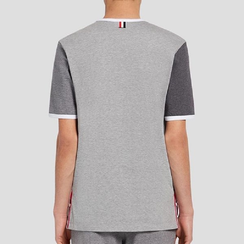 Thom Browne Short Sleeve Cotton T-Shirt Grey MJS083F-00042-982 圖 6
