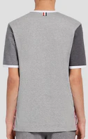Details for Thom Browne 短袖純棉T恤 灰色 MJS083F-00042-982