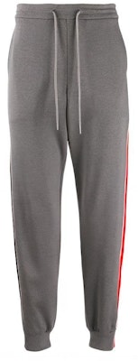 トムブラウン サイドストライプ ドローコード スウェットパンツ グレー MJQ091A-06168-035 Buy トムブラウン サイドストライプ ドローコード スウェットパンツ グレー MJQ091A-06168-035