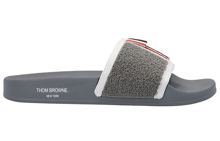 Order Thom Browne Selipar 'Kelabu Fesyen' MFL054B07686035