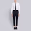 Lookbook Thom Browne Celana Kasual Slim Fit Kain Wol Model Lurus MTU187A-04348-415