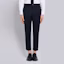 Shop Thom Browne Celana Kasual Slim Fit Kain Wol Model Lurus MTU187A-04348-415