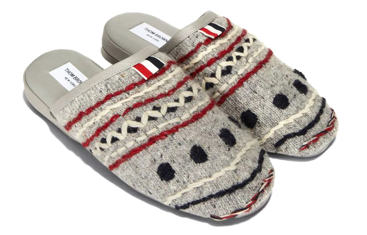 Thom Browne Slip-On 'Light Grey' 圖 2