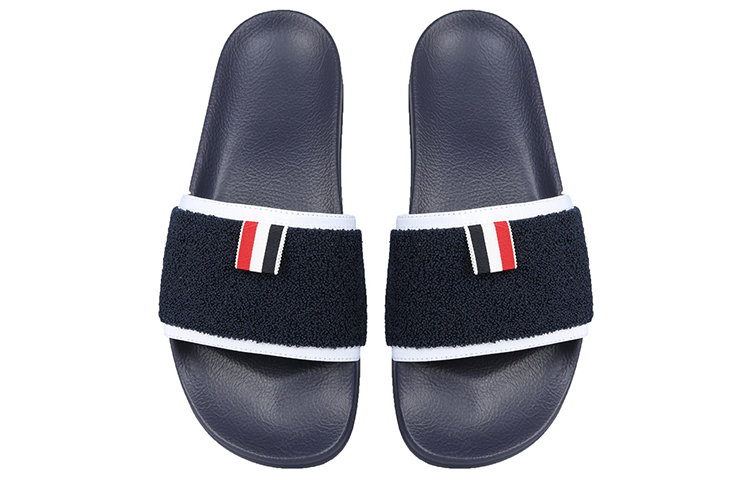 Lookbook トムブラウン ネイビー スリッポン MFL054A07686415