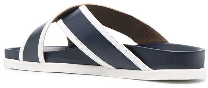 Sandal Selipar Thom Browne 'Navy Calf Leather'. MFL079A05584415 Lookbook Sandal Selipar Thom Browne 'Navy Calf Leather'. MFL079A05584415