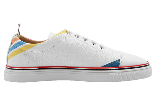 Thom Browne Sneaker 'Multicolor Stripe White' 圖 2
