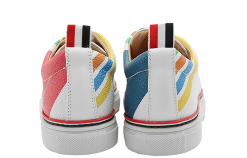 Thom Browne Sneaker 'Multicolor Stripe White' 圖 4
