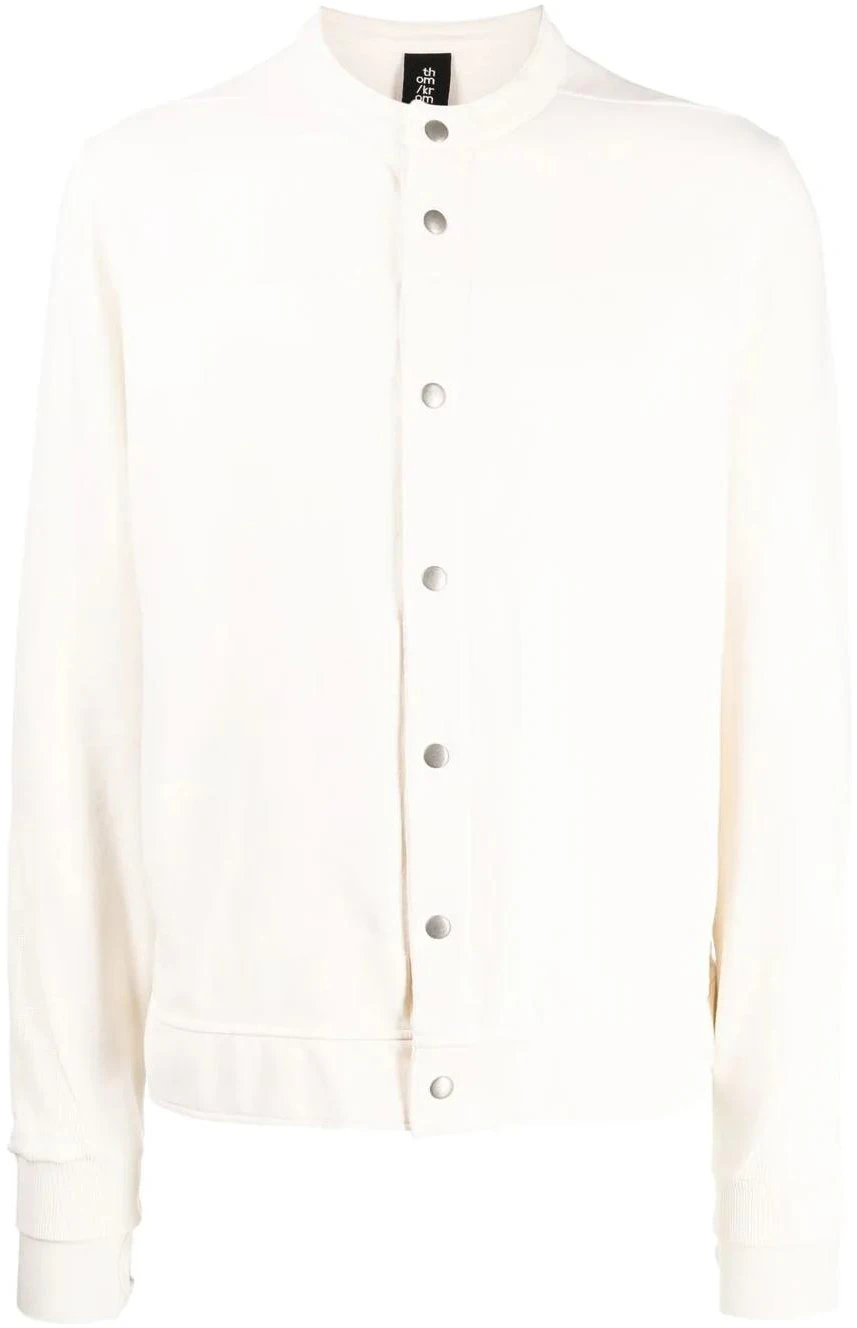 thom-browne-solid-color-crewneck-slim-fit-long-sleeve-jacket-msj-560