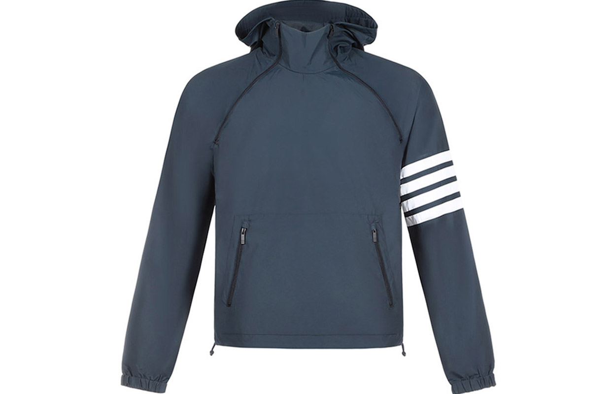 Thom Browne Solid Color Hooded Jacket MJT232A-06230-415