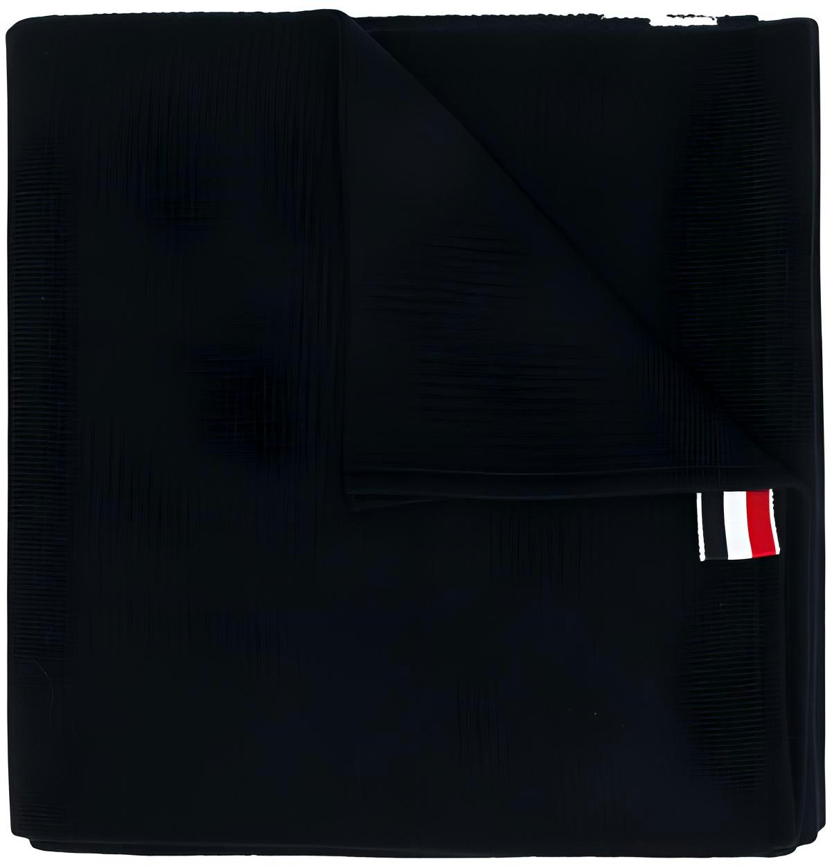 thom-browne-solid-color-knit-scarf-unisex-couple-style-black-mks-078-a00014