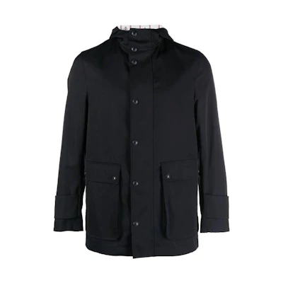 Thom Browne Solid Color Long Sleeve Straight-Cut Jacket MOT078A-F0185-415