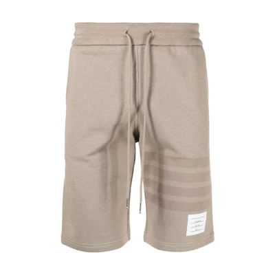THOM BROWNE Solid Color Straight-Cut Casual Shorts Men’s Light Beige. MJQ012A-06910-265