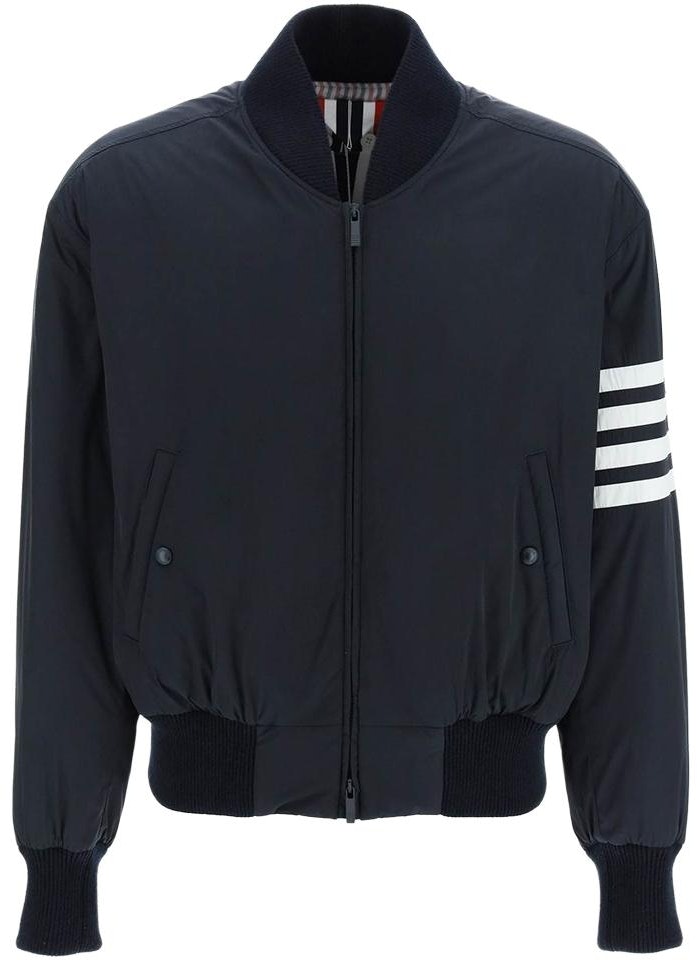 thom-browne-solid-color-stripe-detail-down-jacket-navy-blue-mens-mjd-103-x-07259-415