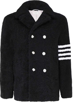 Chaqueta Thom Browne de Color Sólido con Rayas MOU544X-02821-001 Buy Chaqueta Thom Browne de Color Sólido con Rayas MOU544X-02821-001