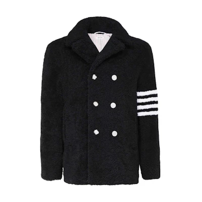 Thom Browne Solid Color Stripe Jacket MOU544X-02821-001